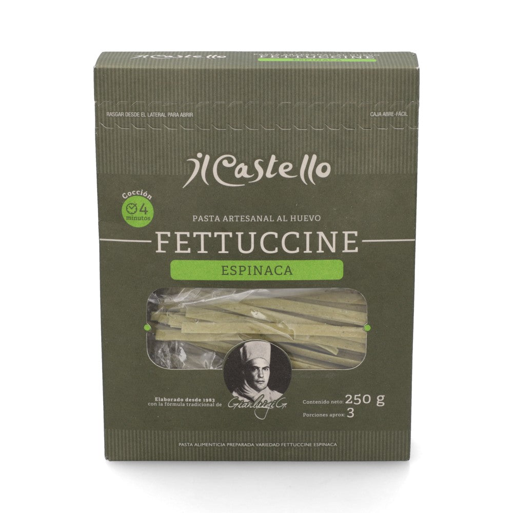 Fettuccine de Espinaca