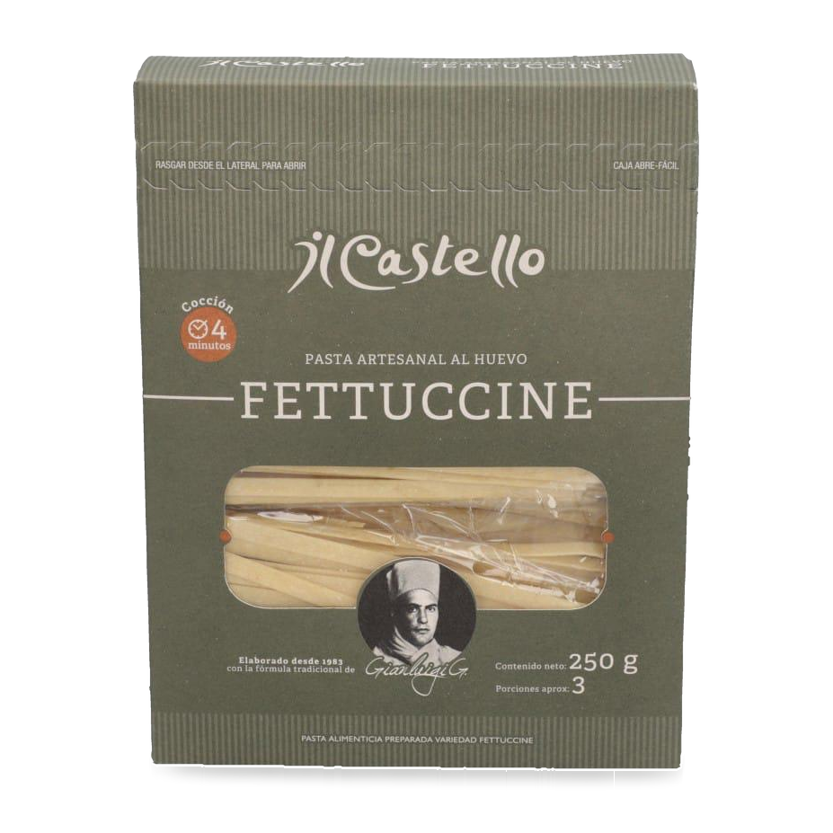 fettuccine transparent