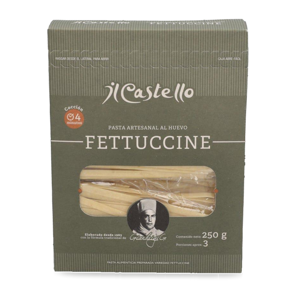 fettuccine transparent
