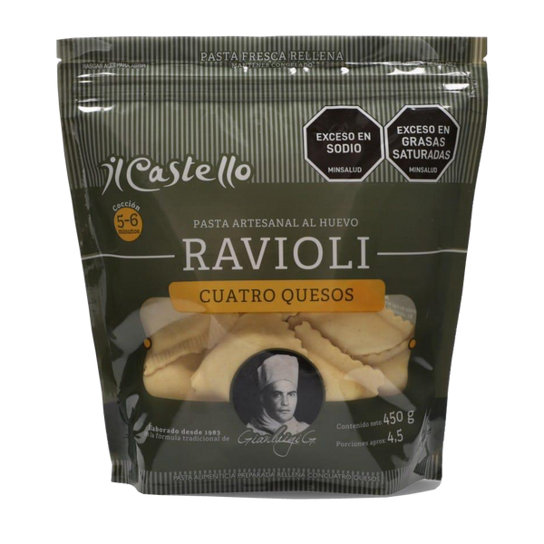 ravioli 4 quesos 450g transparent