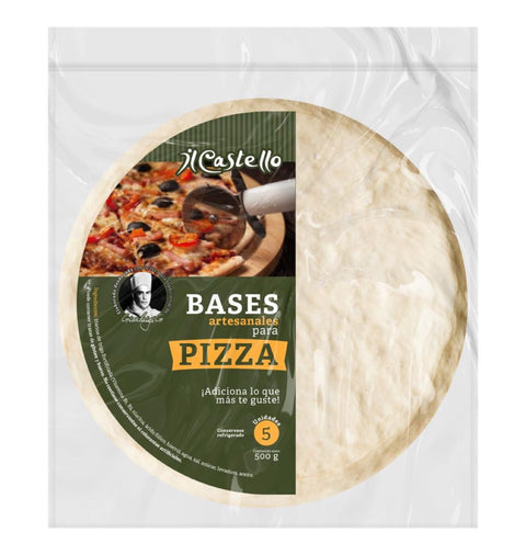 Bases para pizza Il Castello