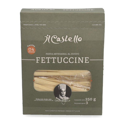 Fettuccine — frontal institucional
