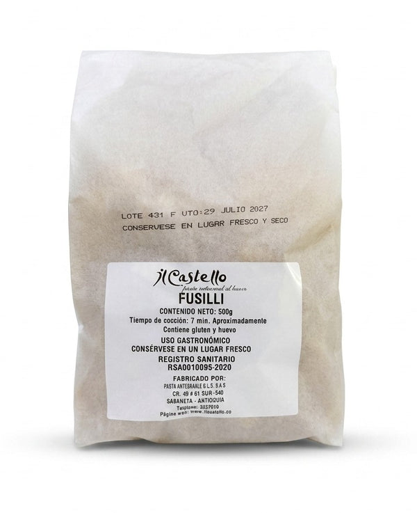 Fusilli
, unidad de 500 g