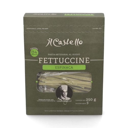 ilc approved 250g front fettuccine-espinaca