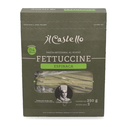 fettuccine espinaca transparent