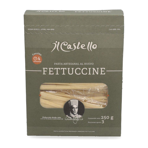 fettuccine transparent