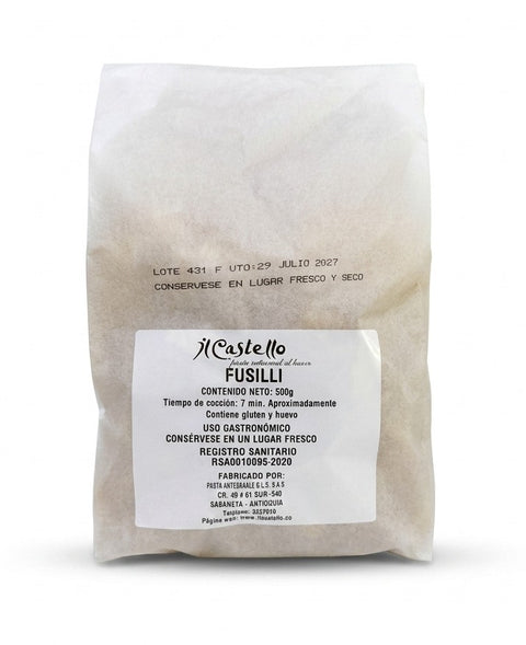 Fusilli 500 g — frontal
