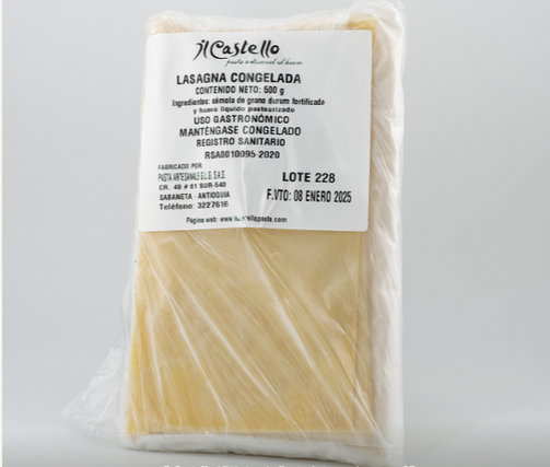 lasagne congelada 500g 1