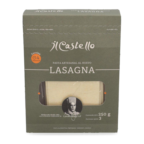 lasagne transparent