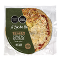 pizza 4 quesos 20 cm transparent