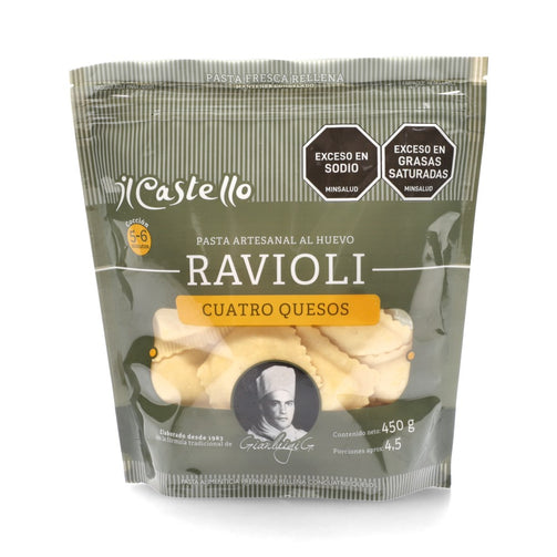 ravioli 4 quesos 450g