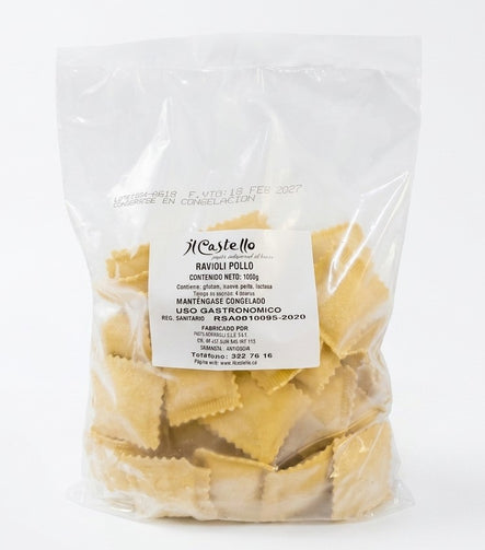 Ravioli de Pollo 1000 g — frontal