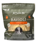 ravioli de pollo 450g transparent