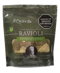 ravioli espinaca 450 g transparent