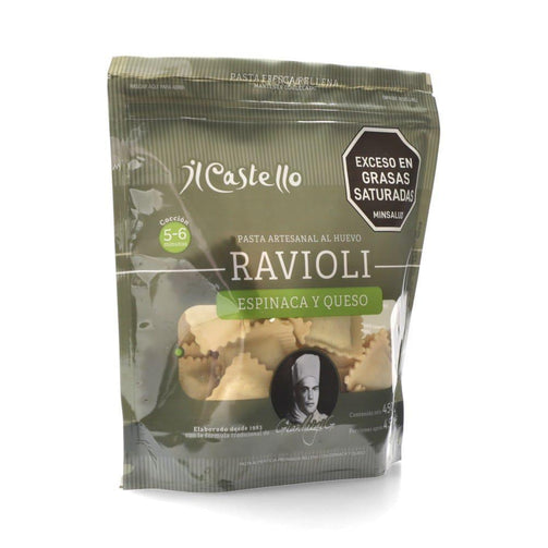 ilc new front ravioli-espinaca-450-g