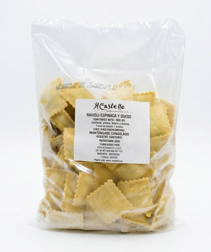 Ravioli Espinaca y Queso 1000 g — frontal
